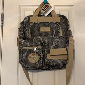 Military Daddy diaper bag
